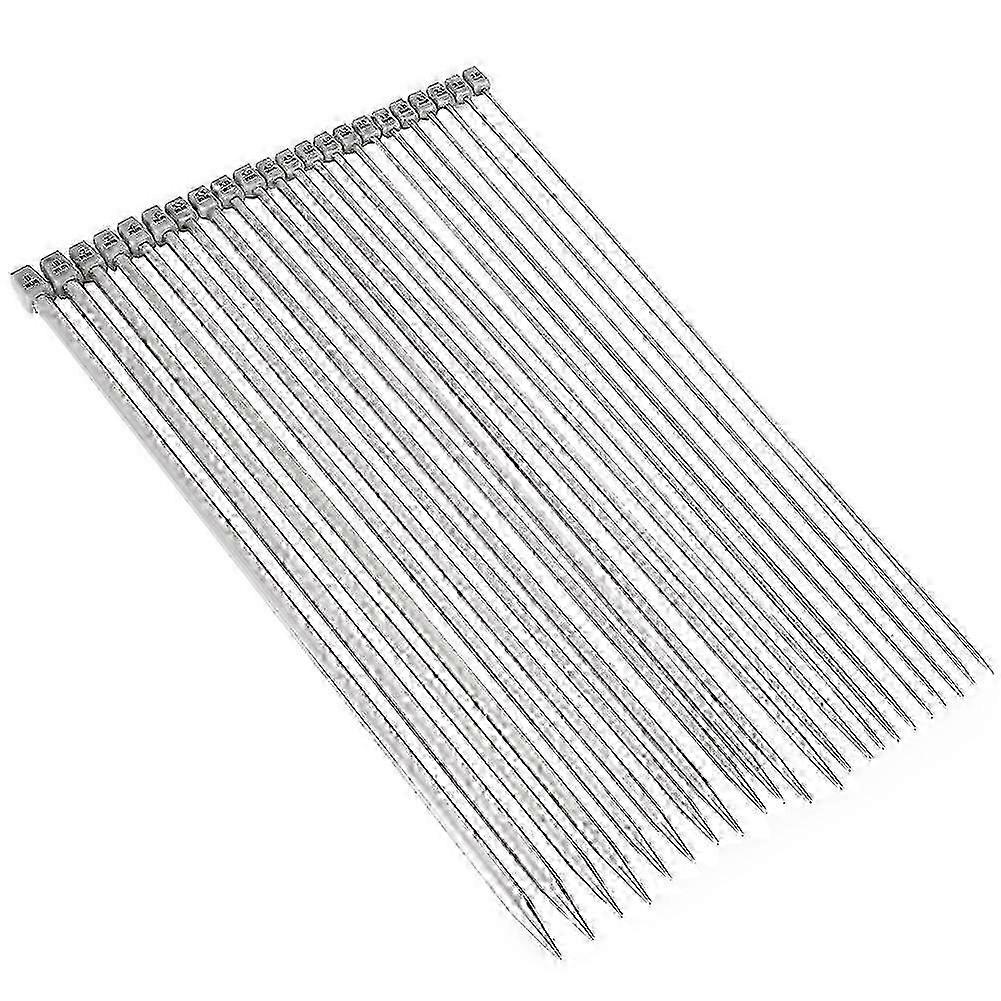 Stainless Steel Knitting Needles, Single Pointed Tools for Sweaters