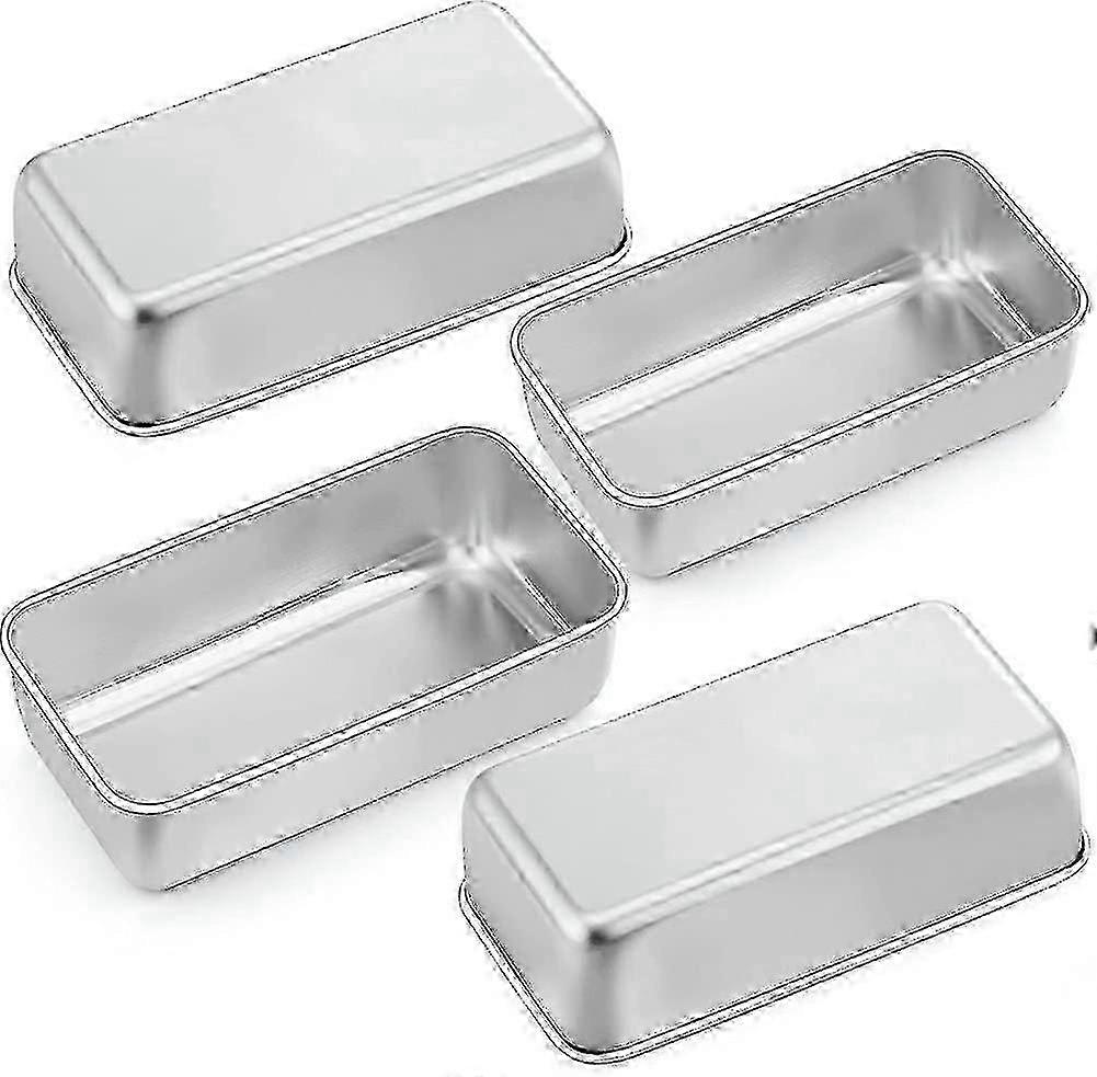 Brotpfanne Set von 3. Edelstahl Brotpfanne, Toast Brot Backform. Brotform