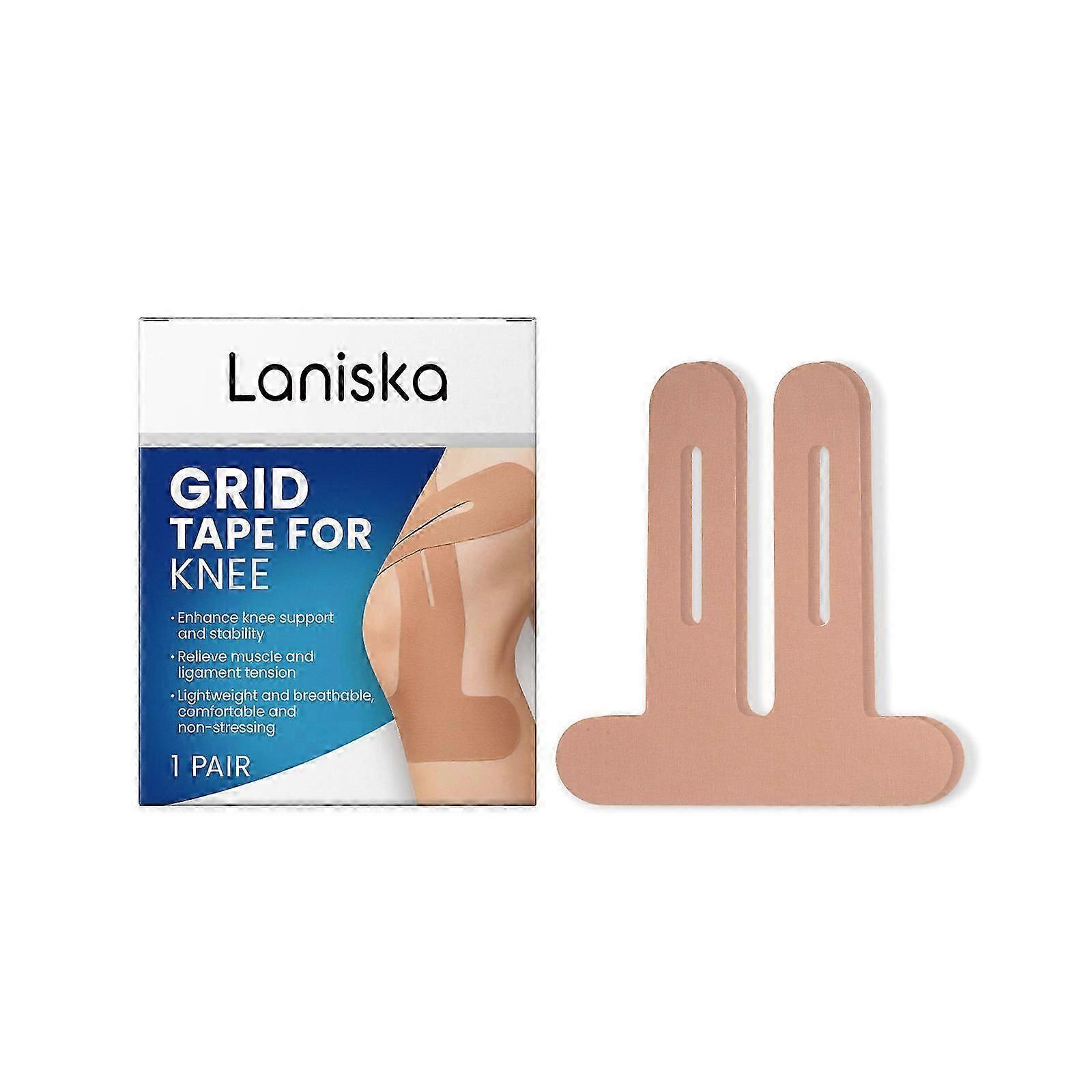 شريط وسادة ركبة بلون البشرة مع فيتامين E والكولاجين للراحة والوقاية من الإصابات