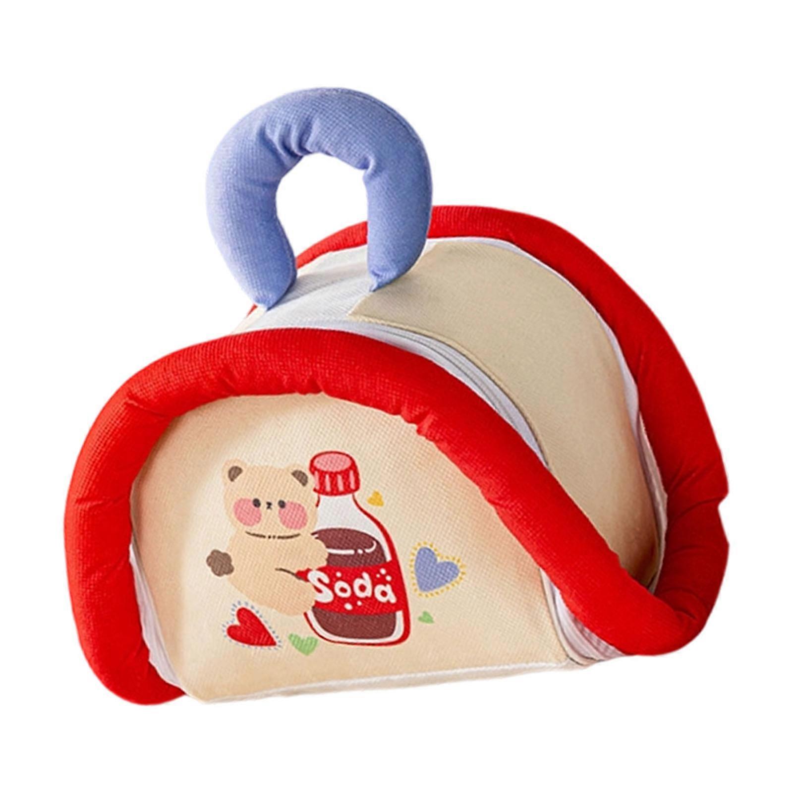 Multiple Functional Warm Food Shipper Large Capacity Scheme Substance Perfect For Picnics Office Meals  Red