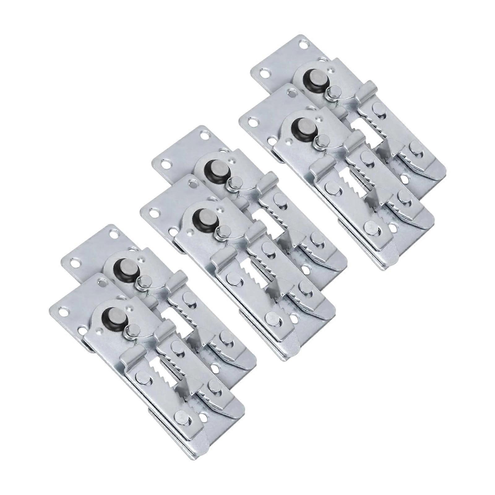 Adjustable Steel Sofa Brackets Interlocking Connectors For Sectional Couch Stability Prevent Separation Secure Fit Multicolor