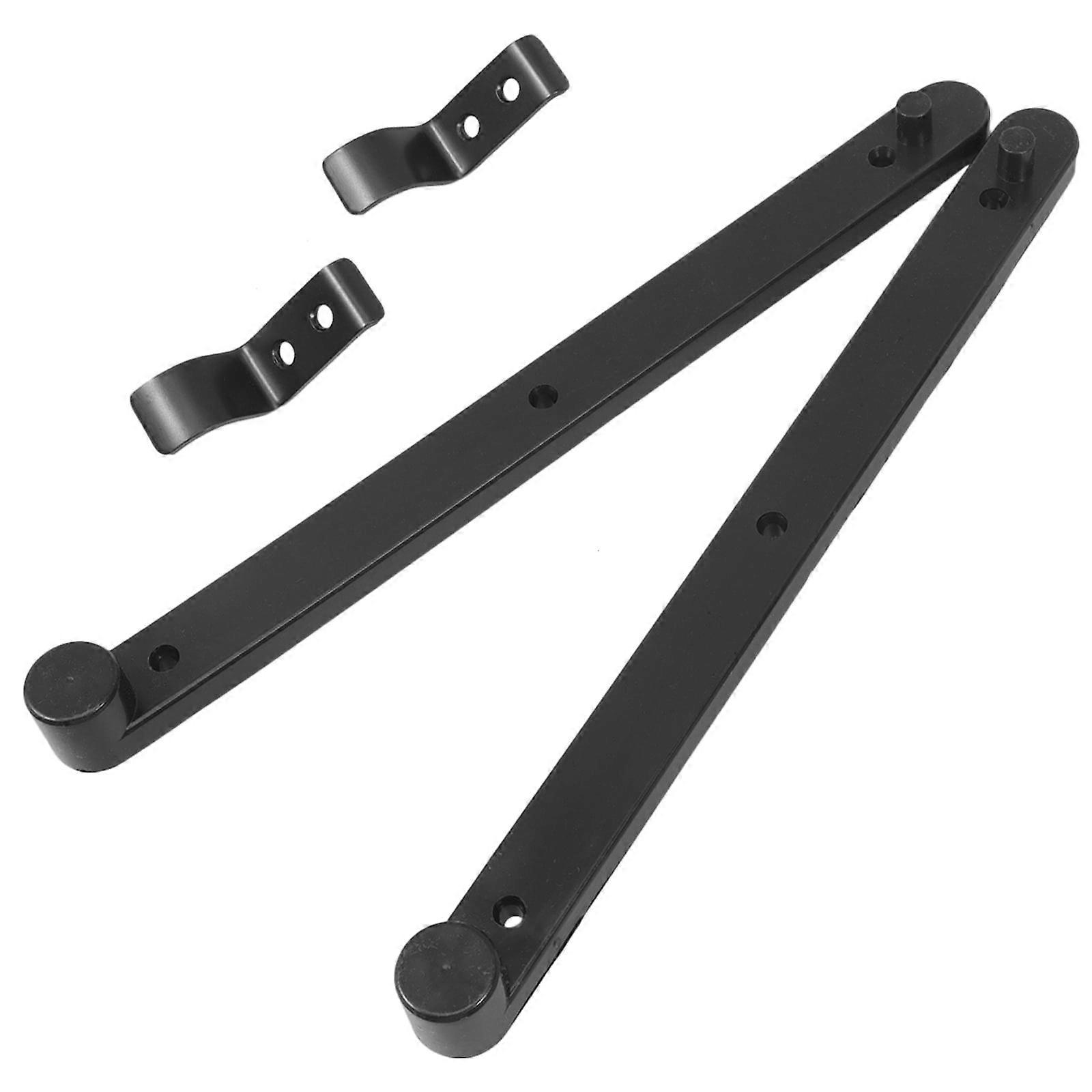 1 Set of Furniture Guide Slides Plastic Drawer Runners Flip-up Door Guide Draw Rail Replacements