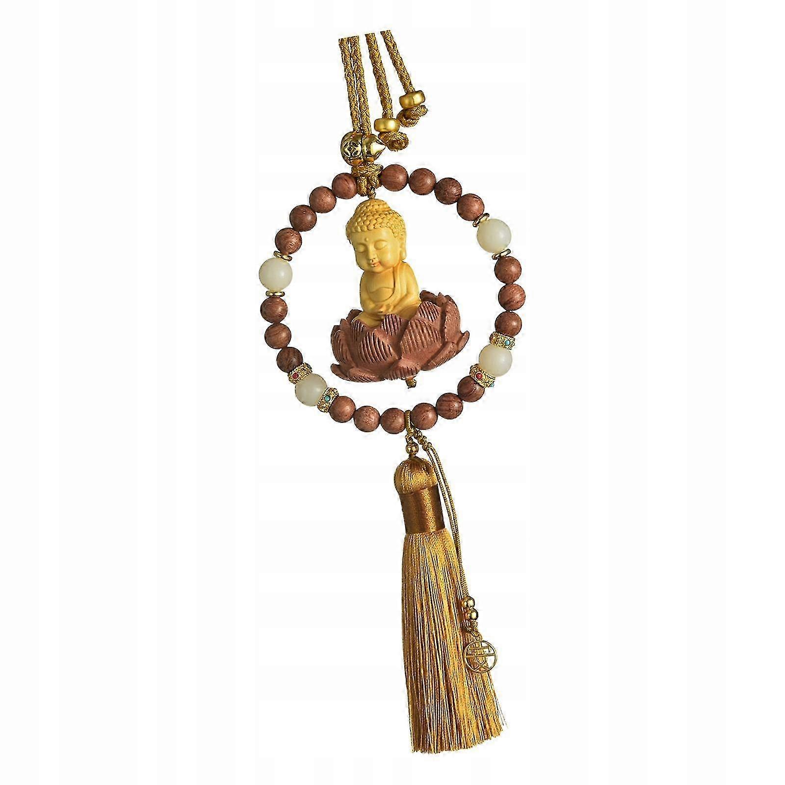 Buddha Statue, Rearview Mirror Pendant