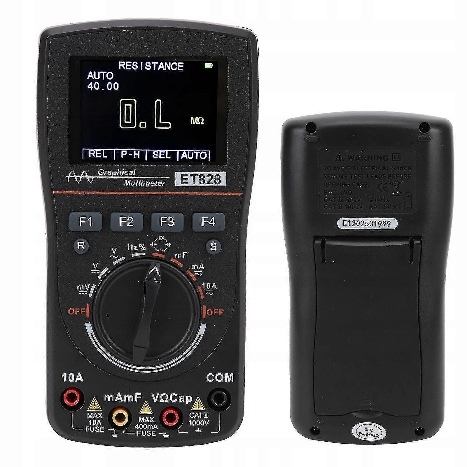 Et828 Multimeter Digital Oscilloscope Meter
