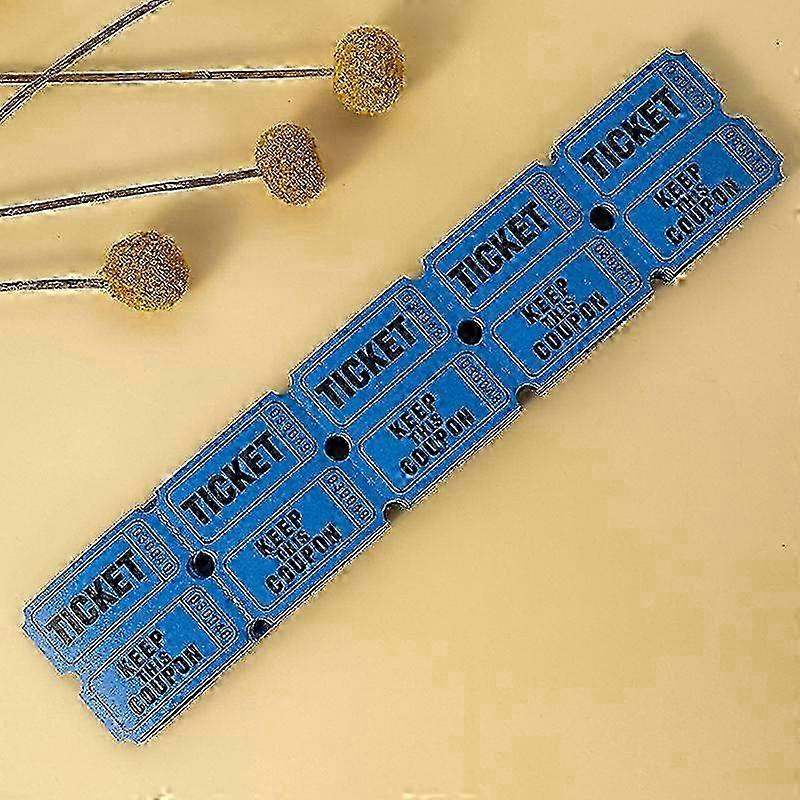 100 Pcs Raffle Tickets For Classroom Lottery Roll Of Single Paper Labels Drink Events Raffle Tickets Celebration Event Tickets
