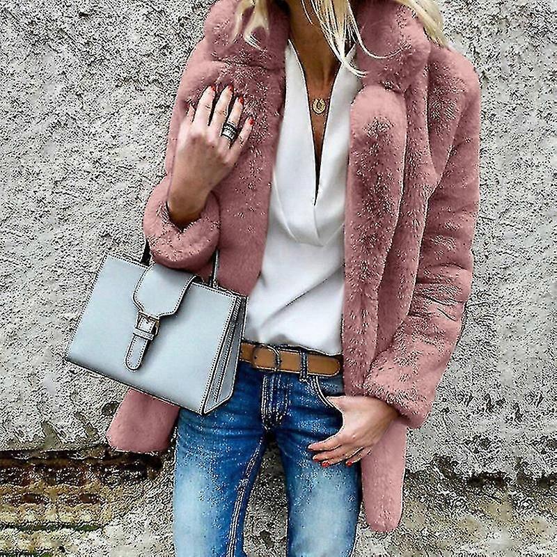 DamJackor Fluffy Coat Outwear