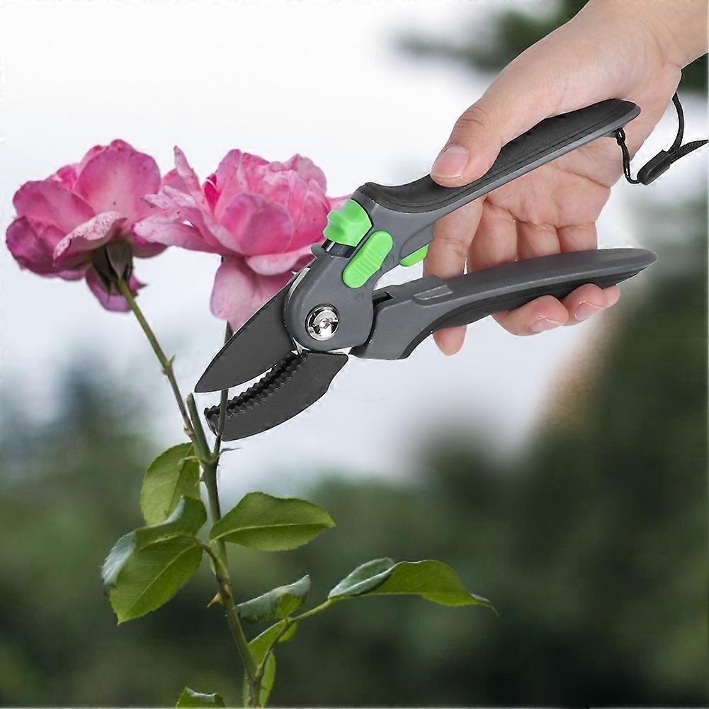 Steel Garden Scissor Labor-Saving Pruning Shears Fruit Tree Branches Pruning Shearing Tool