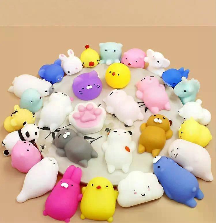18pcs-Random style-Cute Vent Decompression Pinch ReMax Fun Boring Trick Useful Tool for Pressure Reduction Cartoon Style