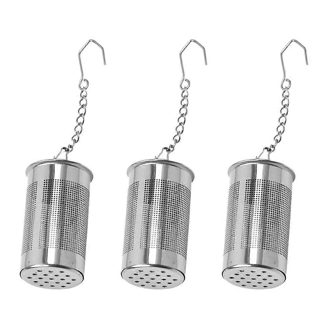 3stk Creative 304 rustfrit stål tesiler te infuser sil tefiltre
