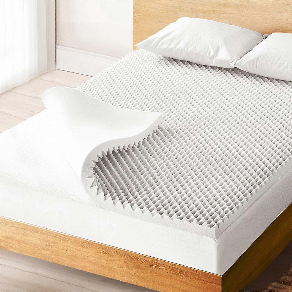 Giselle Bedding Memory Foam Mattress Topper Egg Crate 5Cm Queen Mattress Toppers & Protectors