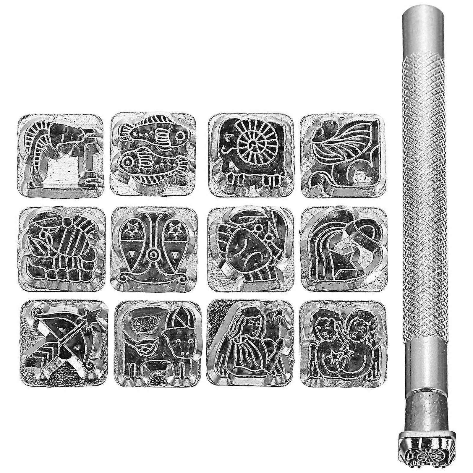 Craft Tool 4Sets with Pattern Stamps for DIY Projects