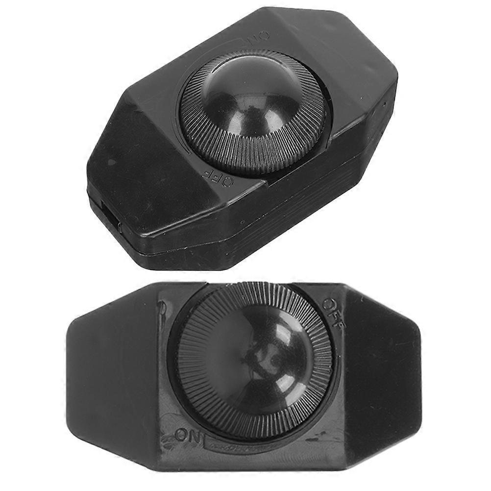 Adjustable Rotary Dimmer Switch Cord Inline Lamp Replacement 2Pcs for Lighting