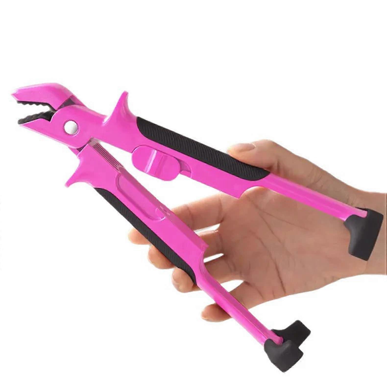 Bowl Clip Tongs with Heat Resistant Silicone Tips, DualHead Hot Dish Gripper for Kitchen Use