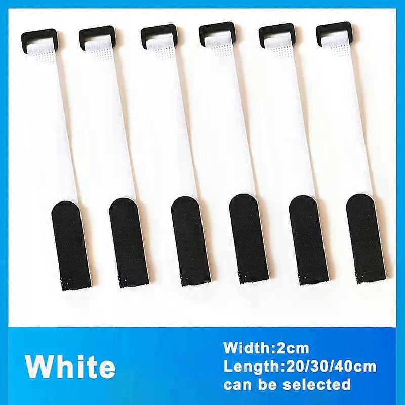 5/10PCS Hook and Loop Securing Straps Reusable Fastening Cable Strap Nylon Adjustable Cable Ties Organizer for Cord Management