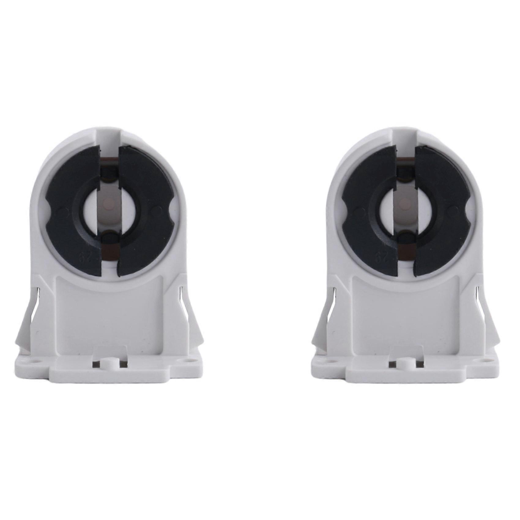2X T8 Fluorescent Lighting Socket Lamp Holder