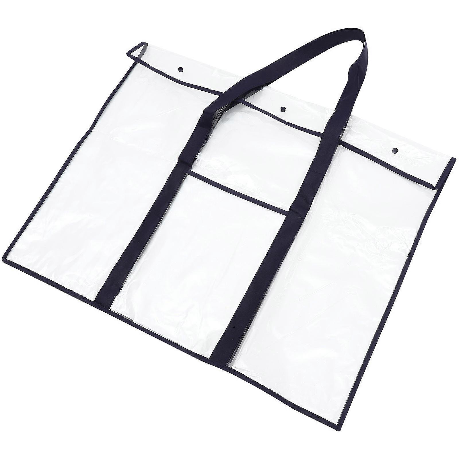 Painting Board Bag Clear Storage Container for Storage 3Pcs