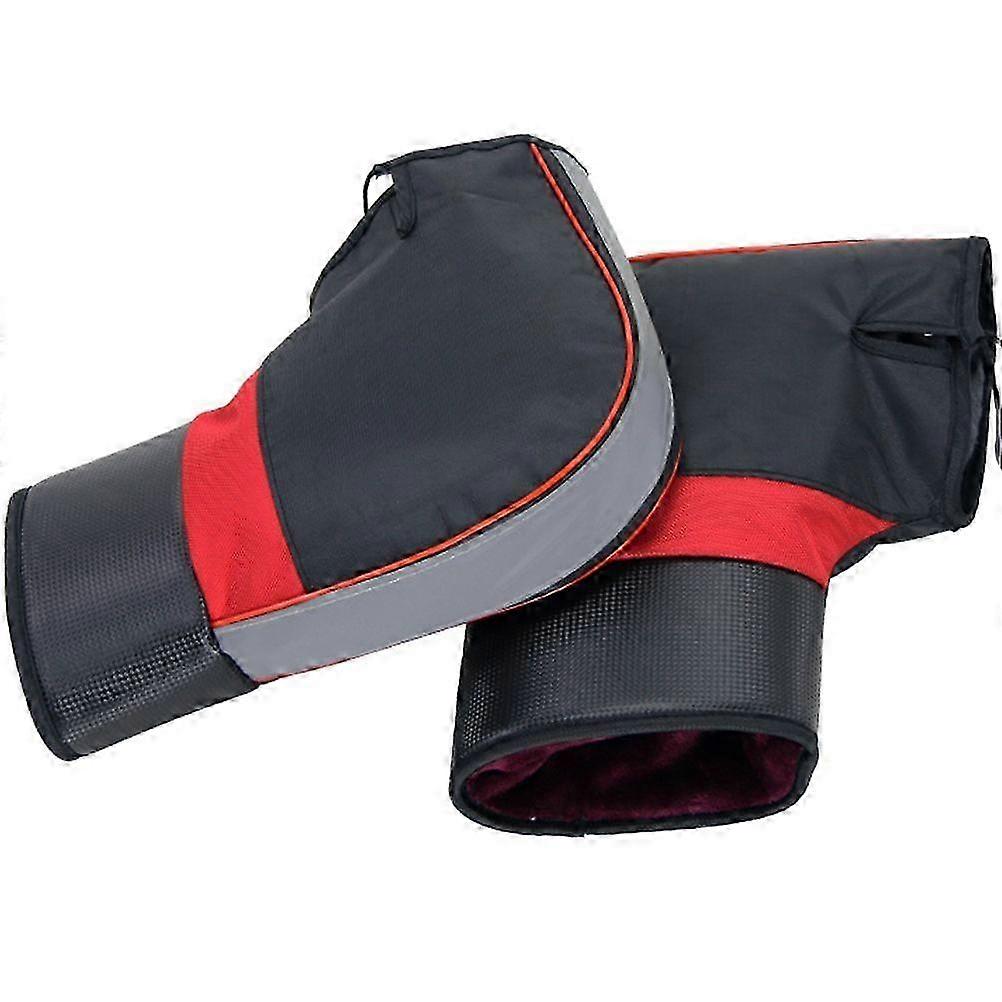 thick warm motorcycle gloves handlebar windproof 25-26s