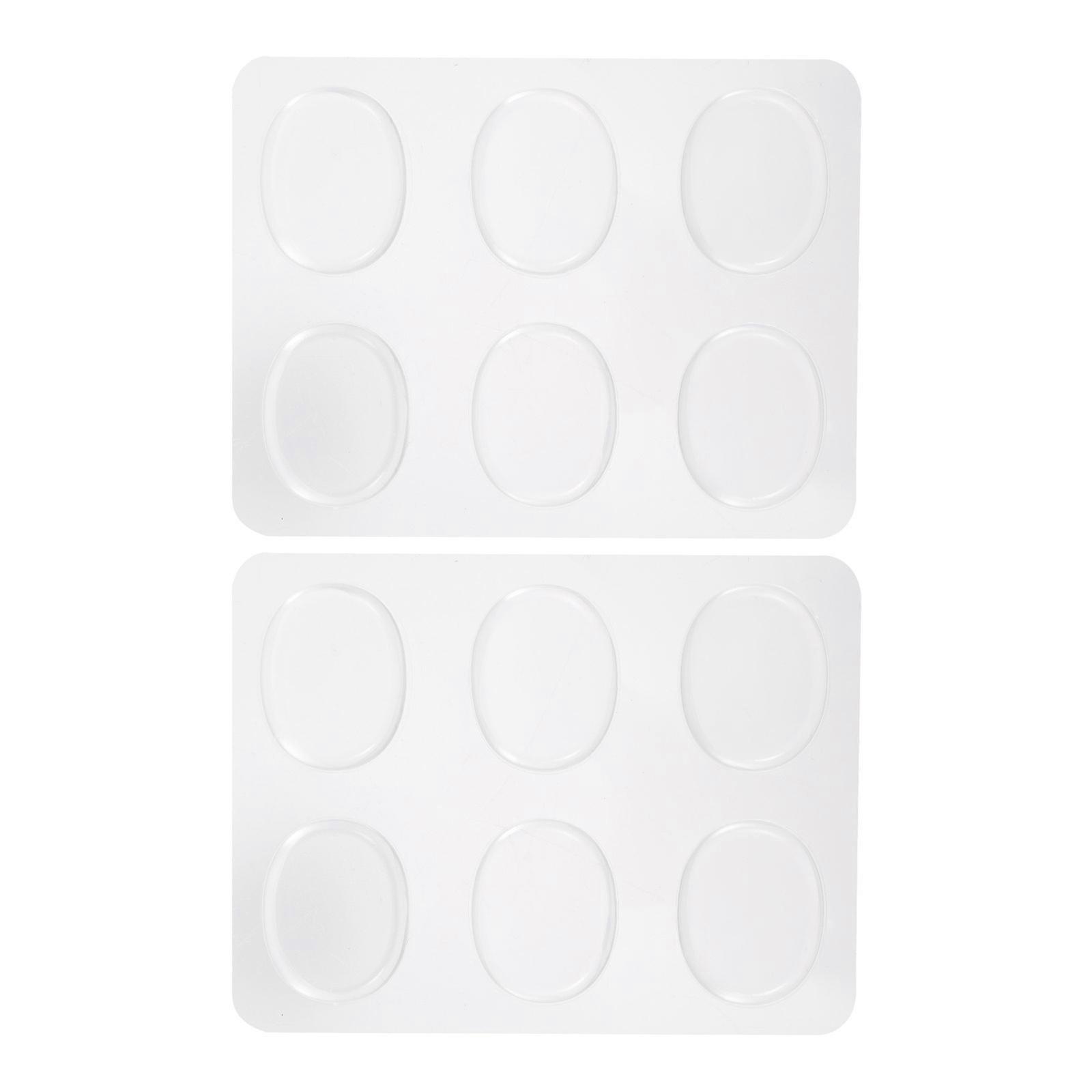 Drum Dampeners Self-Adhesive Silicone for Noise Reduction 12Pcs