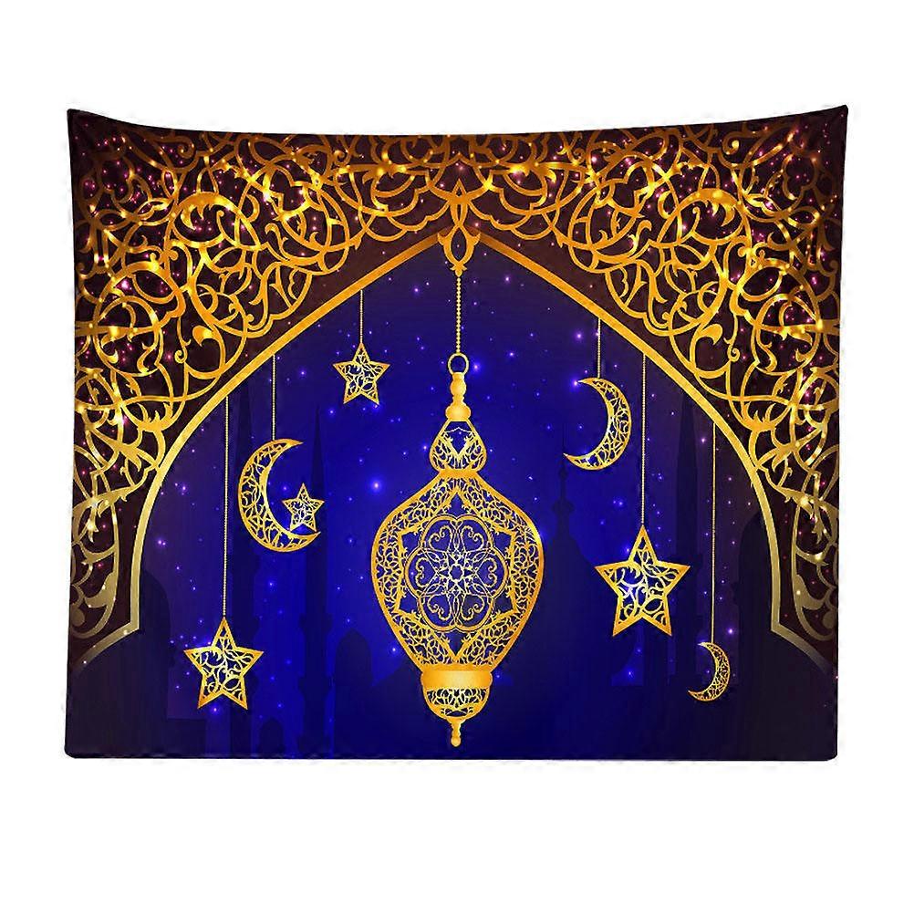 Ramadan Theme Hanging Tapestry Wall Decor For Muslim Users Assorted Color Simple Design 1 Set