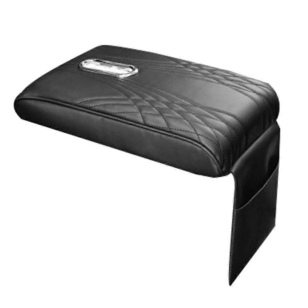 Car Arm Rest Cushion 5Pcs Rectangular Tissue Box Holder Stylish Support Quick Installation