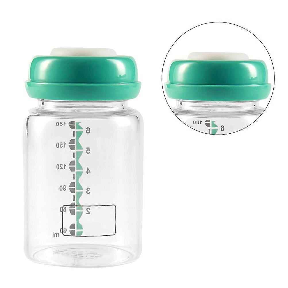 Feeder Glass for Storage Use 2Pcs Transparent Portable Nursing Bottles