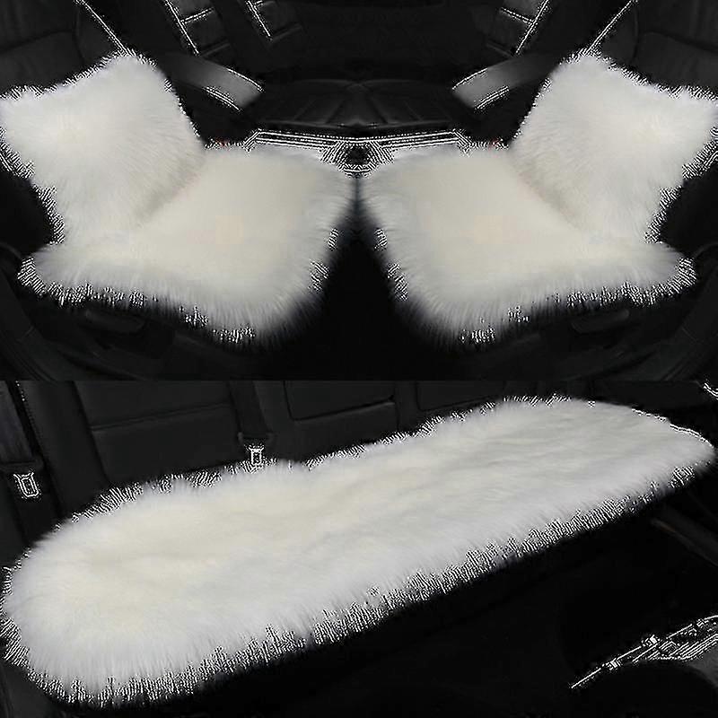 25-26 3pc Warm Car Seat Cushions Winter Protector