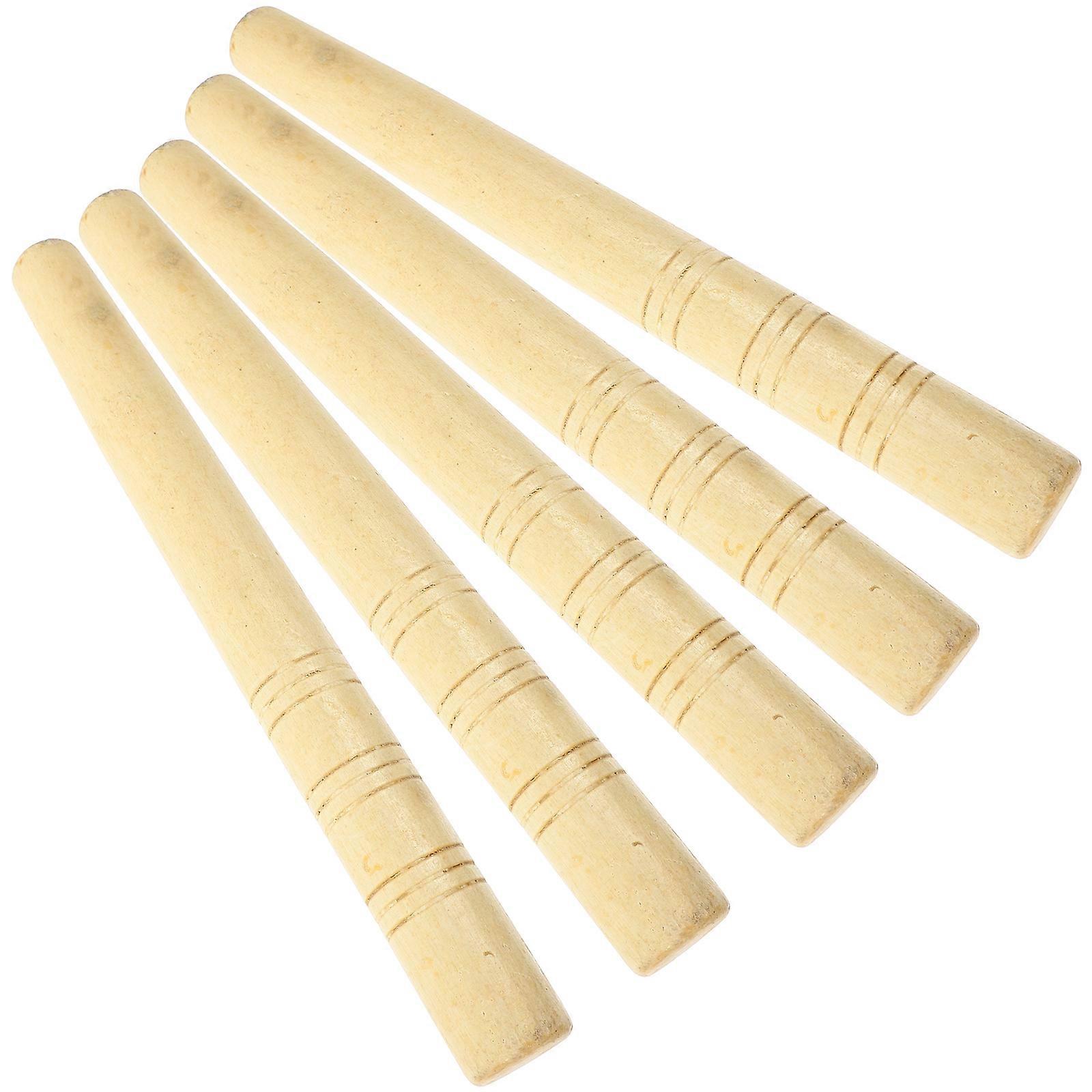 Wooden Handles Replacement Handle for Garden Tools 5Pcs Set