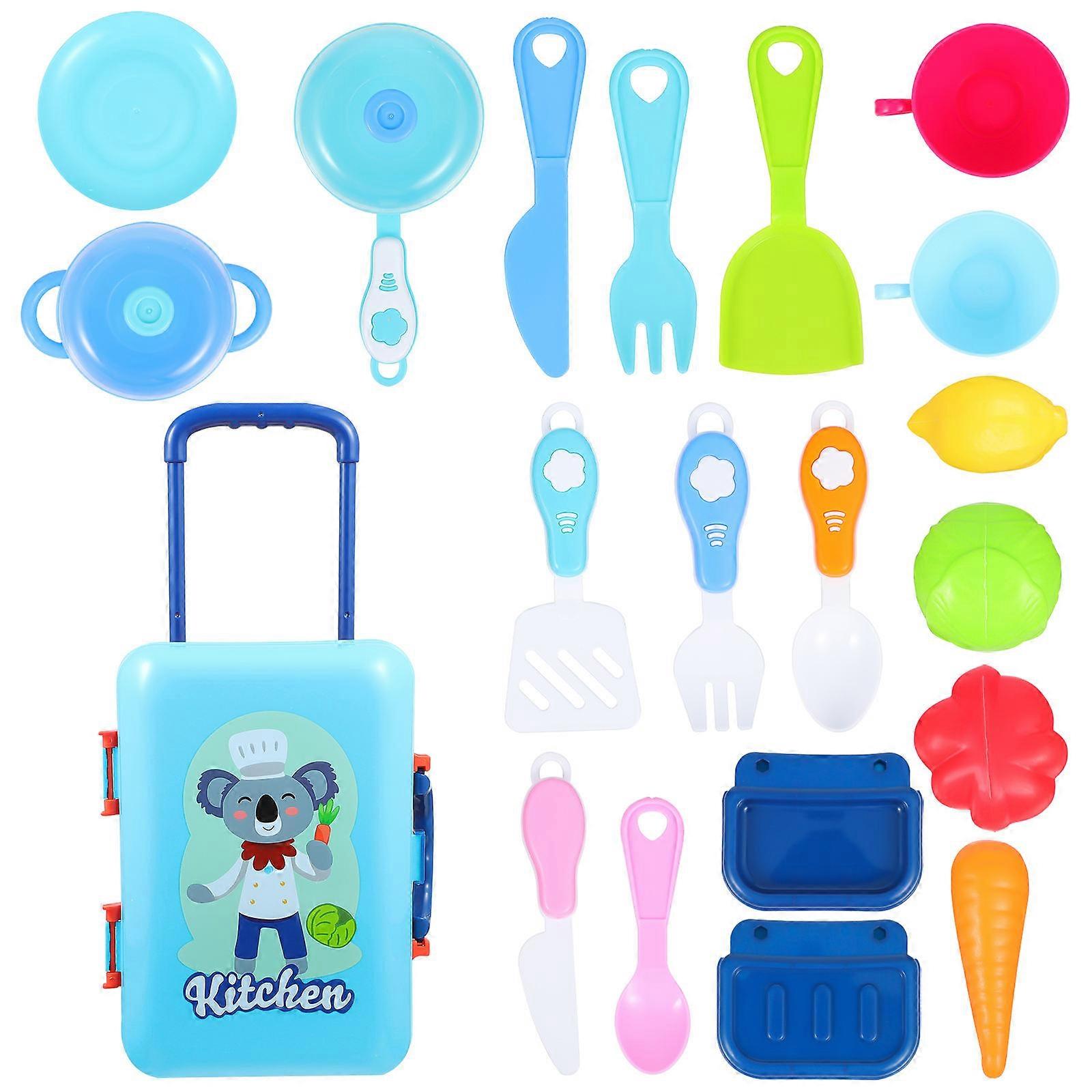 Simulation Kitchen Play House Toys for Educational Pretend Play 1Set