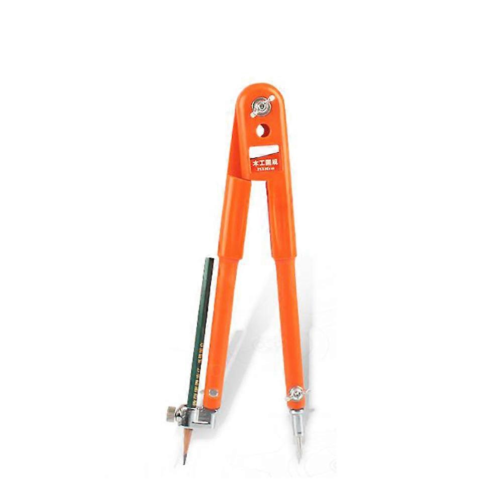 1Pc Carpenter Precision Pencil Compasses Large Diameter Adjustable Dividers Woodworking Compass Max Radius 45cm