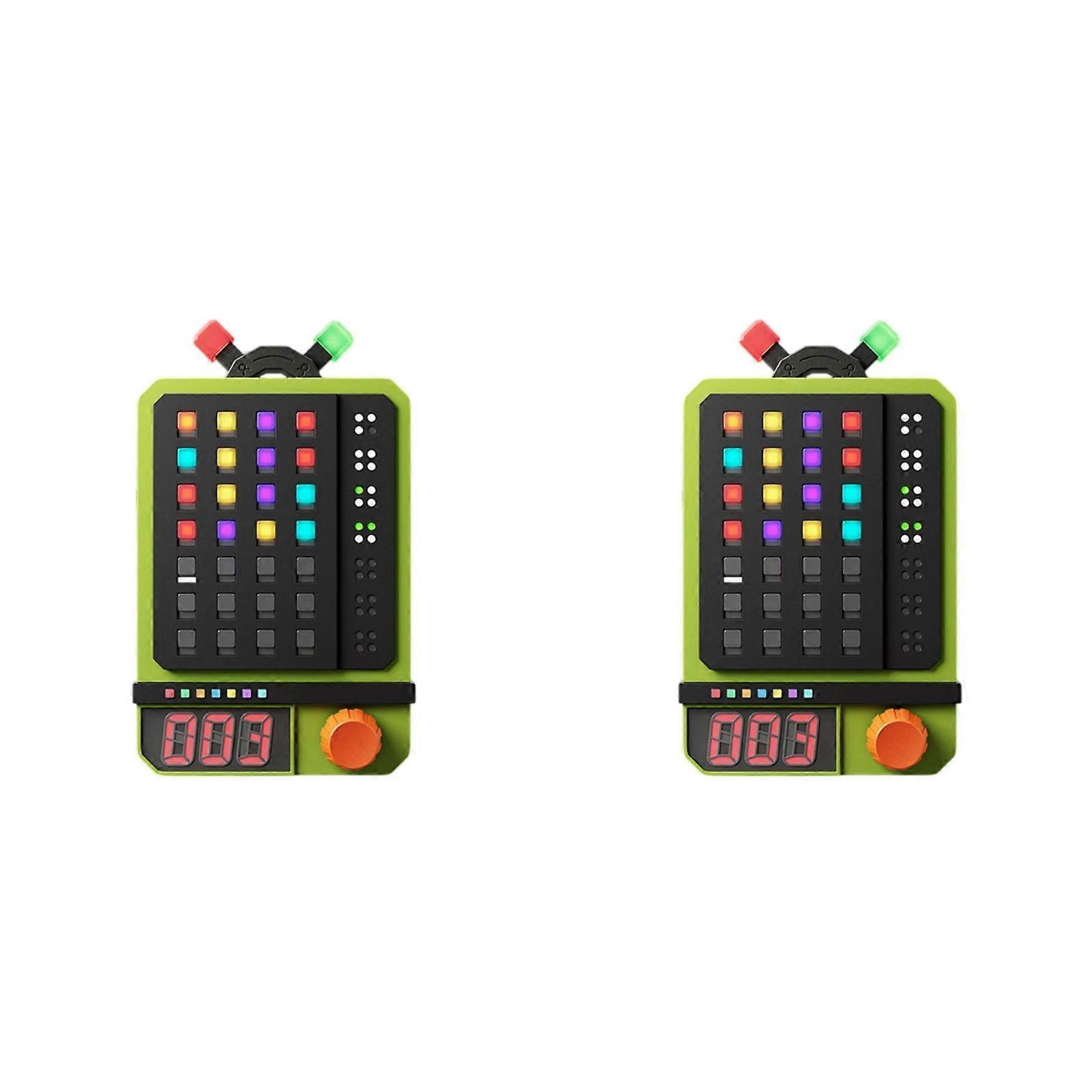 2X Super Decoder Board Game Crack the Code Puzzle Electronic Games for Children Pick Lock Challenge Logic Toy Gift