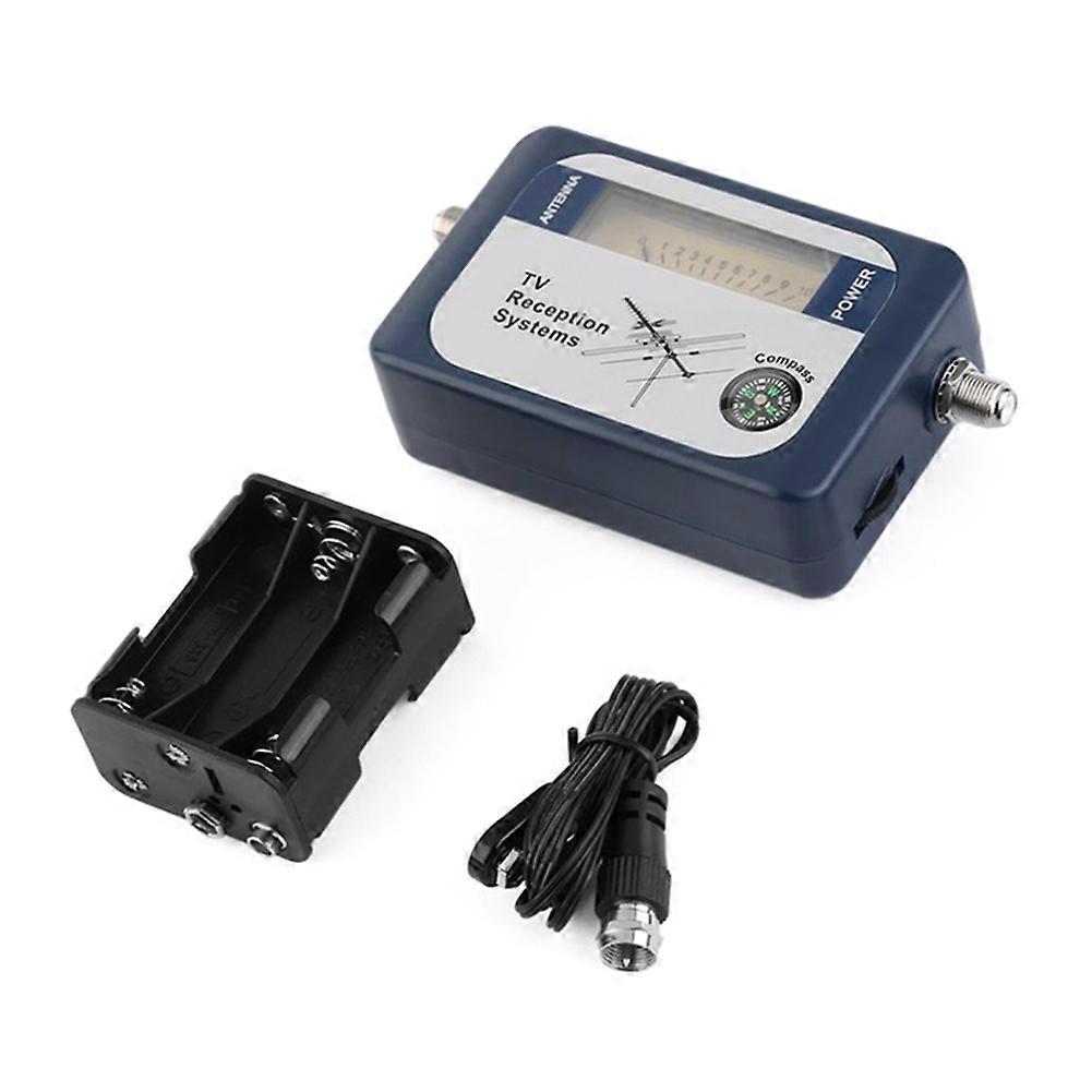 DVB-T Finder Digital Aerial Terrestrial TV Antenna Signal Power Strength Meter Pointer TV Reception Systems with Compass
