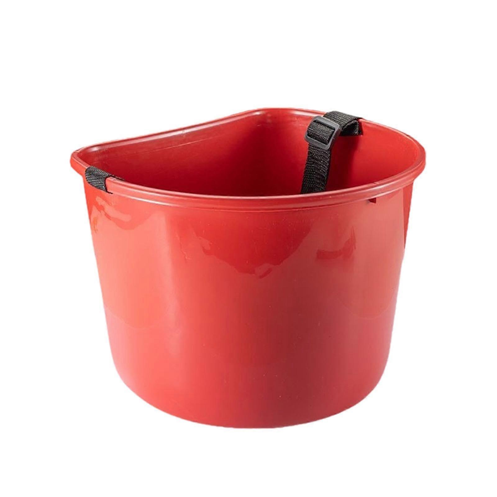 Fruit Picking Bucket with Ergonomic Adjustable Strap, Large Capacity PP Orchard Harvesting Tool