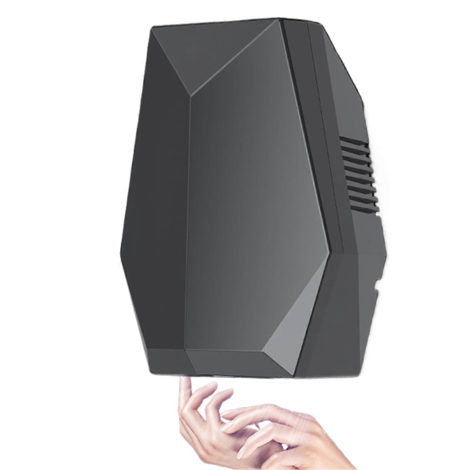 Speed Electric Hand Dryer with Automatic Sensor, Energy Efficient Wall Mounted Bathroom Air Blower Gray