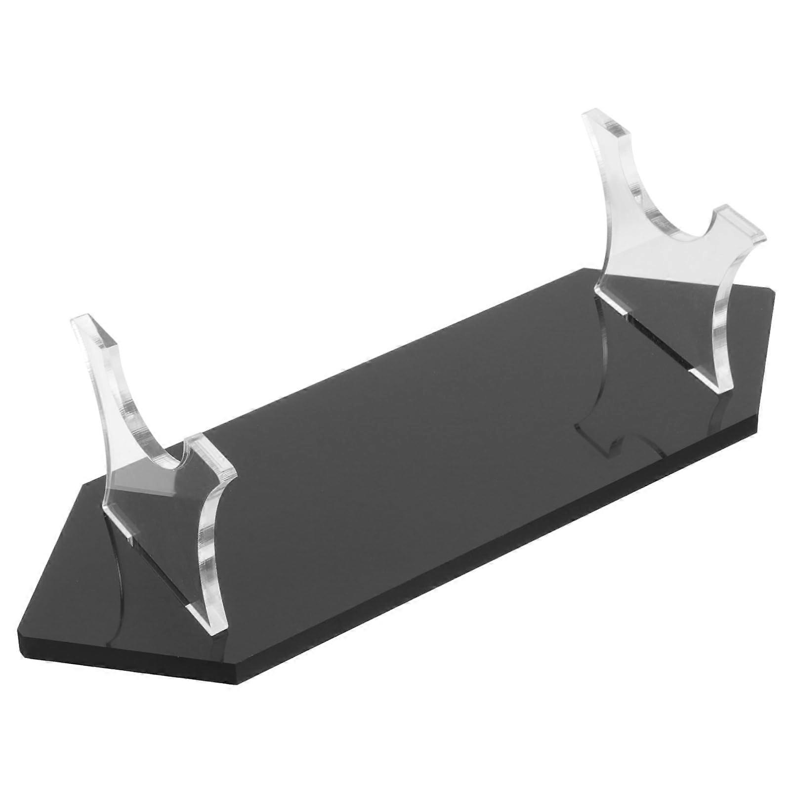 Acrylic Knife Holder for Countertop with Rust Prevention, Fast Drying, Horizontal Display Style