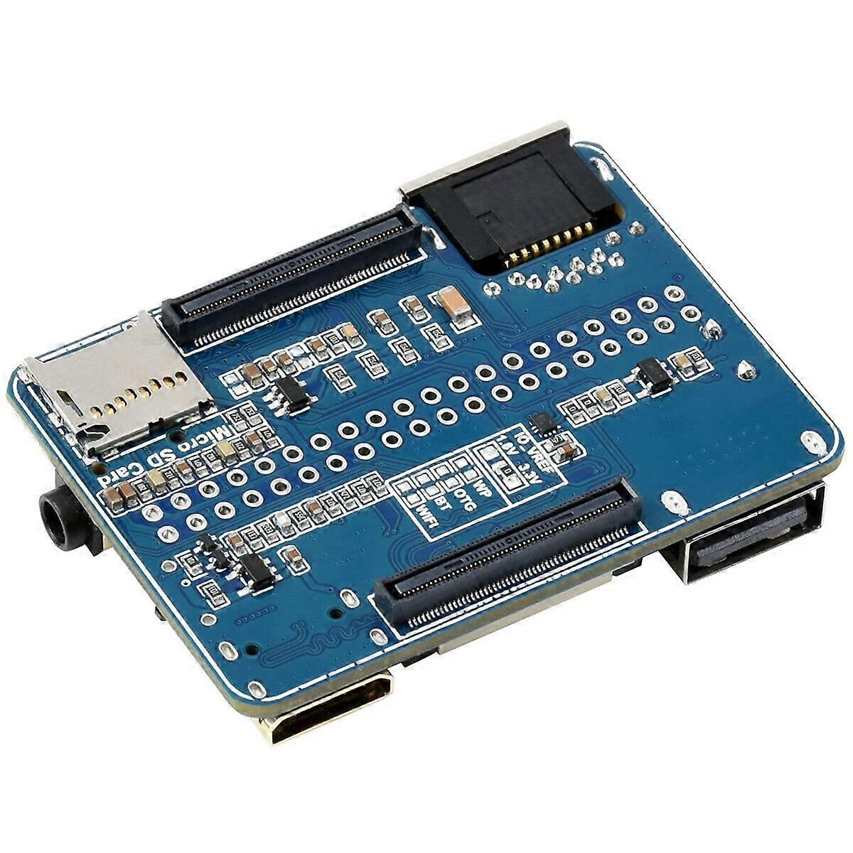 Compute Module 4 Base Board with Gigabit Ethernet USB2.0 40PIN GPIO Compact Design for Raspberry Pi