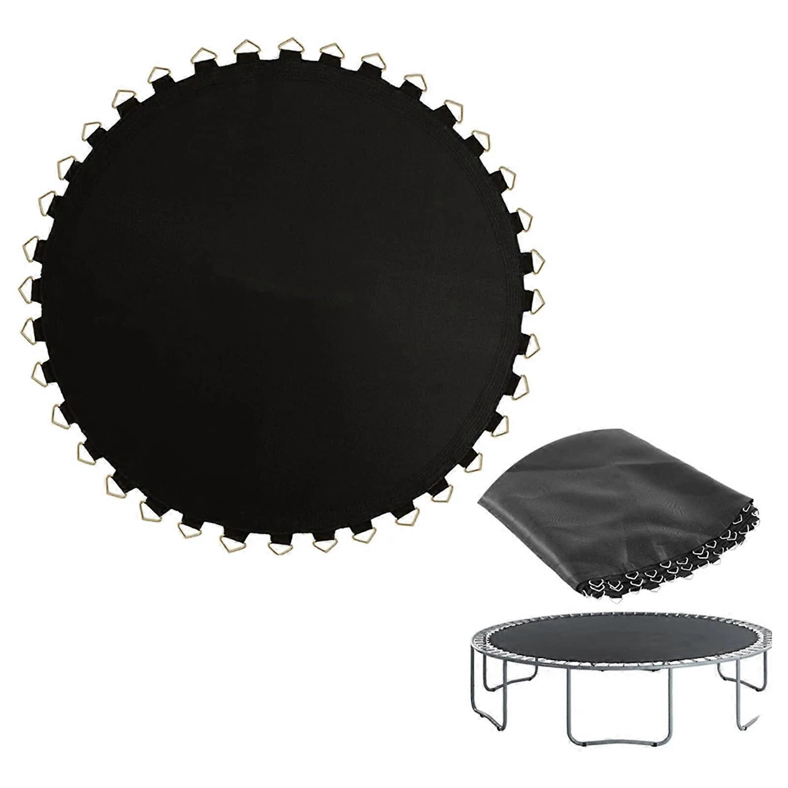 10ft Trampoline Replacement Mat with 56 VRings,  Elastic UV Weather Resistant Jump Surface