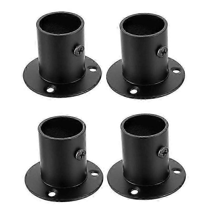 Set of 4 Curtain Rod Brackets for Rods