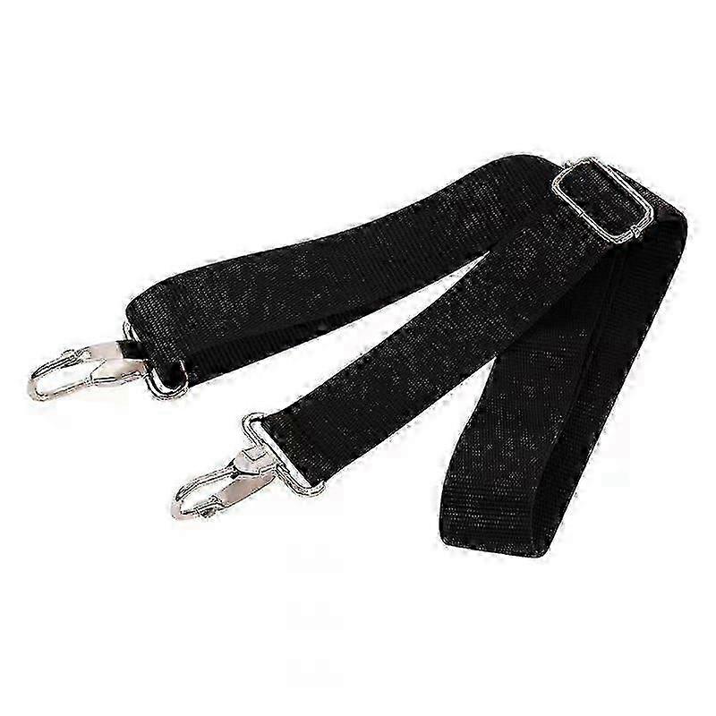 Adjustable Nylon Snare Drum Shoulder Strap with Hook - Universal 145cm Replacement Sling for Marching Band and Corps