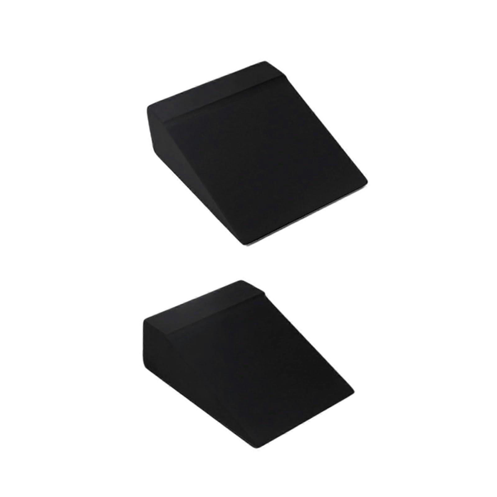 2Pcs Adjustable Squat Wedges Blocks with AntiSlip Surface for Weightlifting and Calf Stretching