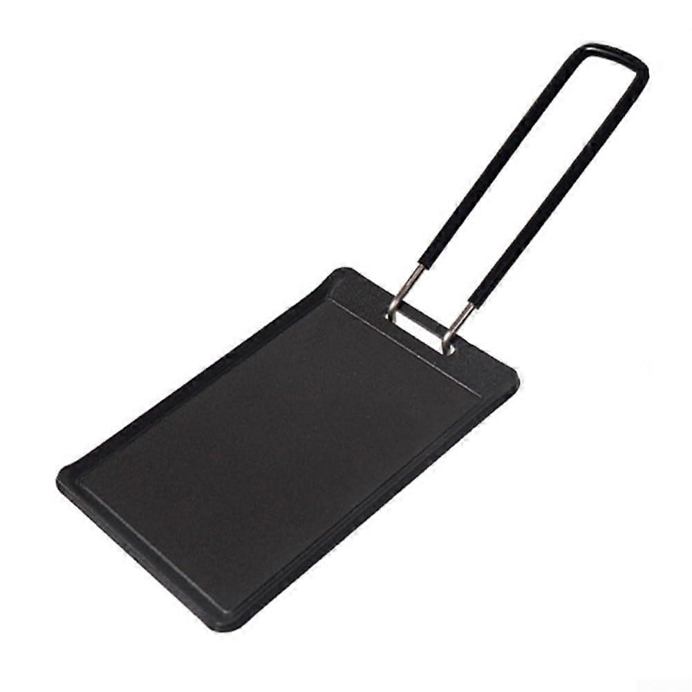 Camping Grill Pan with Nonstick Surface, Even Heat Distribution, Rectangular Outdoor BBQ Plate