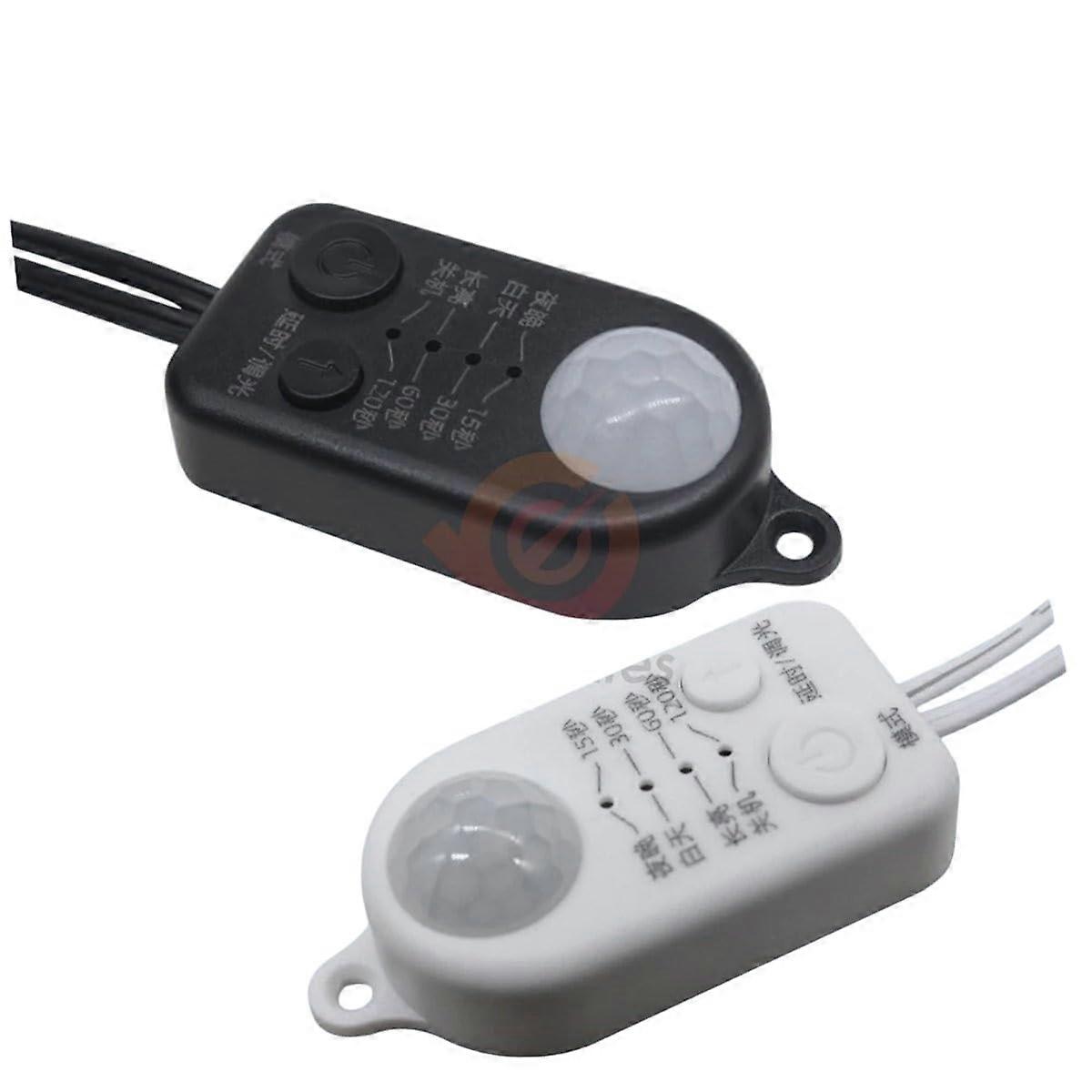 DC 5V 12V 24V PIR Motion Sensor Switch for LED Strip Lights, Infrared Automatic Light Control