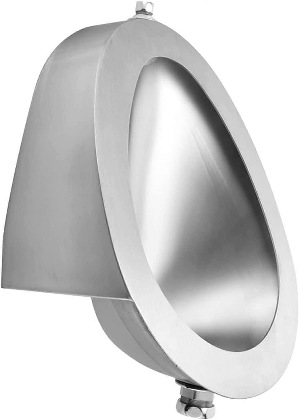 Automatic Flushing Wall Mounted Urinal for Men with Concealed Plumbing and Hands Design