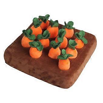 Carrot Plush Toy, Comfortable Fabric, 4pcs, Pet Interactive Puzzle Toy