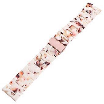 Smart Watch Band Resin Watchband Replacement for Sports Use with Stainless Steel Clasp