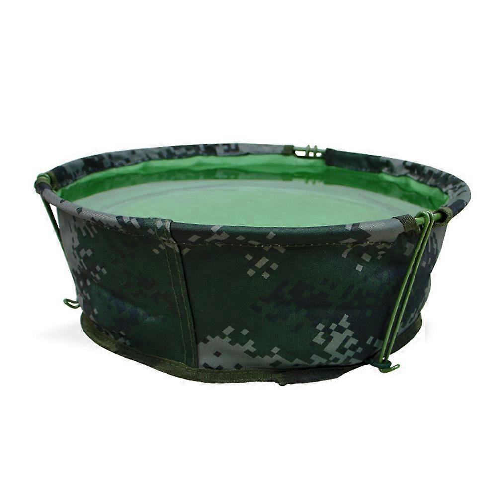 Versatile Folding Bucket Folded Wash Basin Multifunctional For Outdoor Enthusiasts 1PC