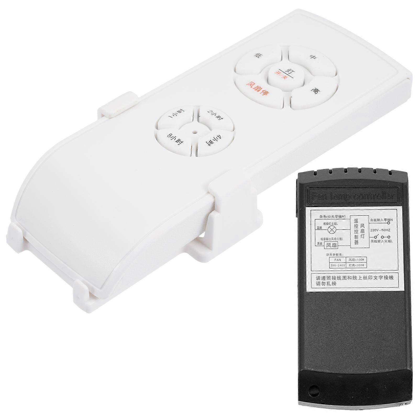 Fan Remote Control Kit for Ceiling Fan Timing with 1Set Remote