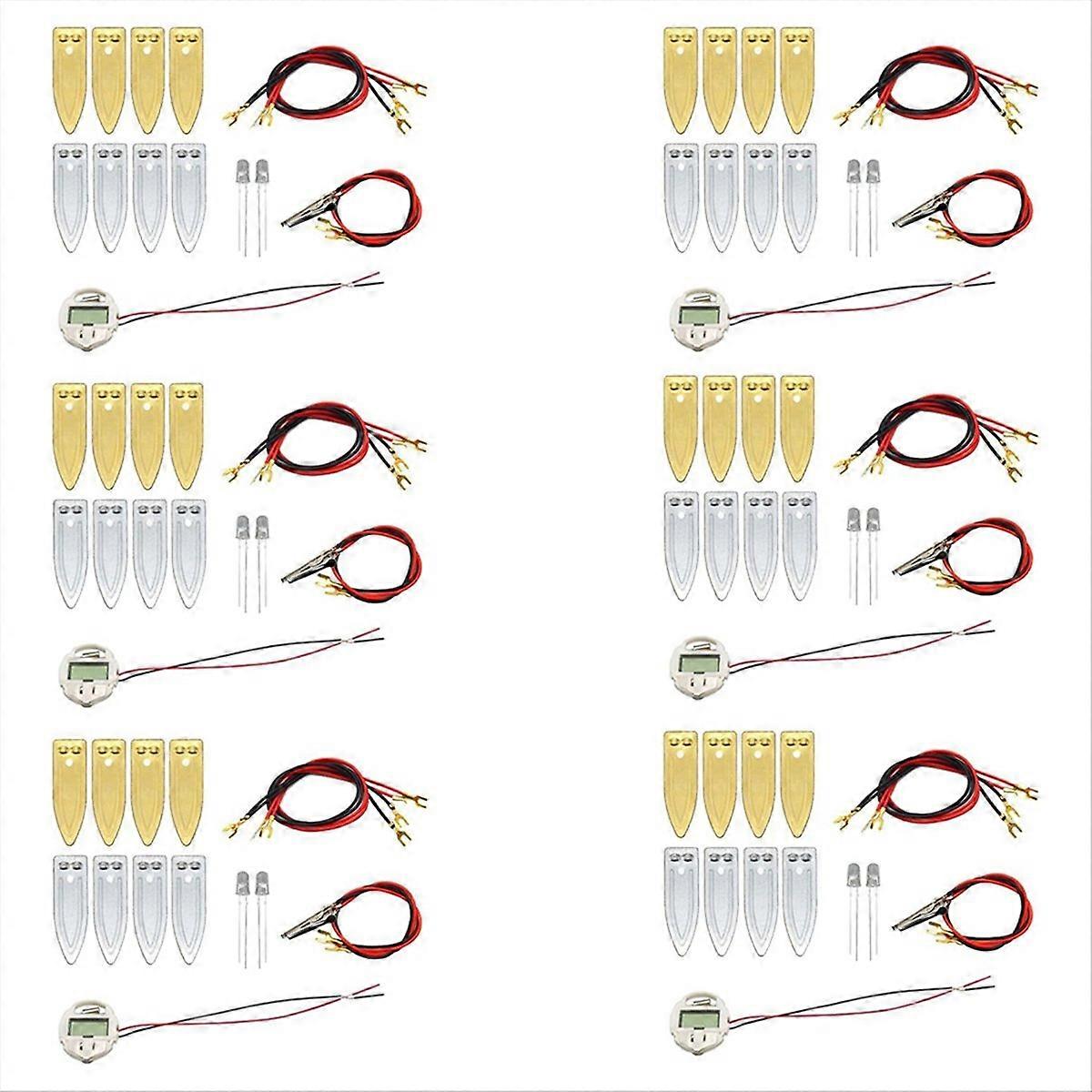 Fruit Battery Science Experiment Kit for Home Teaching Toy, 6 Sets