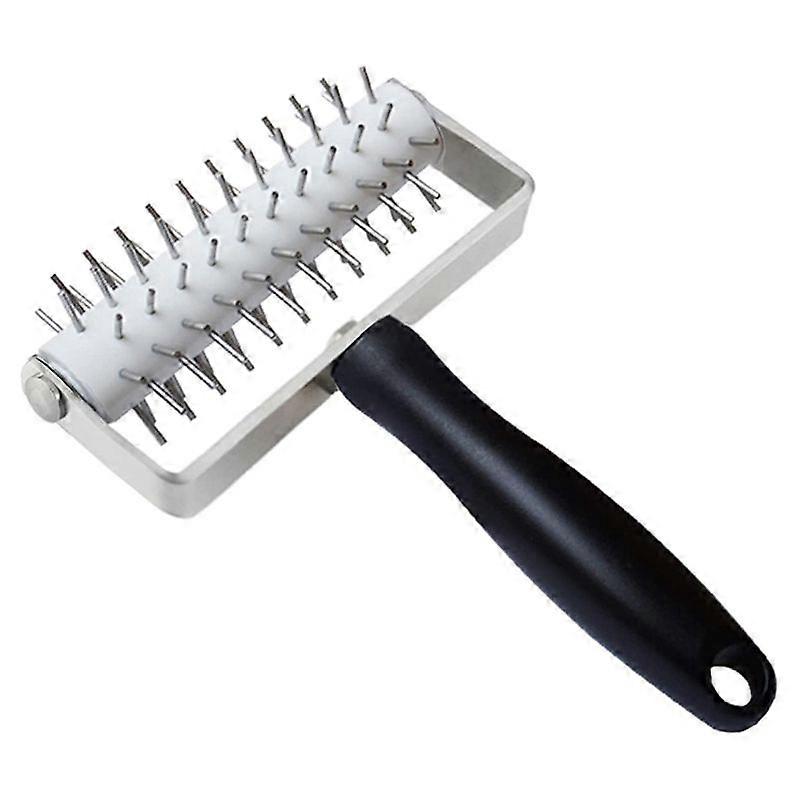 Pizza Dough Roller Stainless Steel, with Plastic Handle, Tool