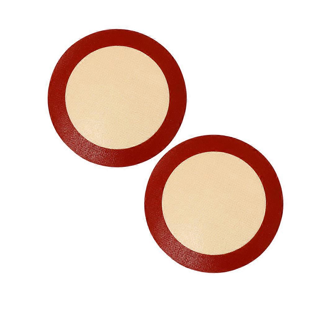 Non Stick Silicone Baking Mat for Baking Sheet 2Pcs Reusable Multi Color