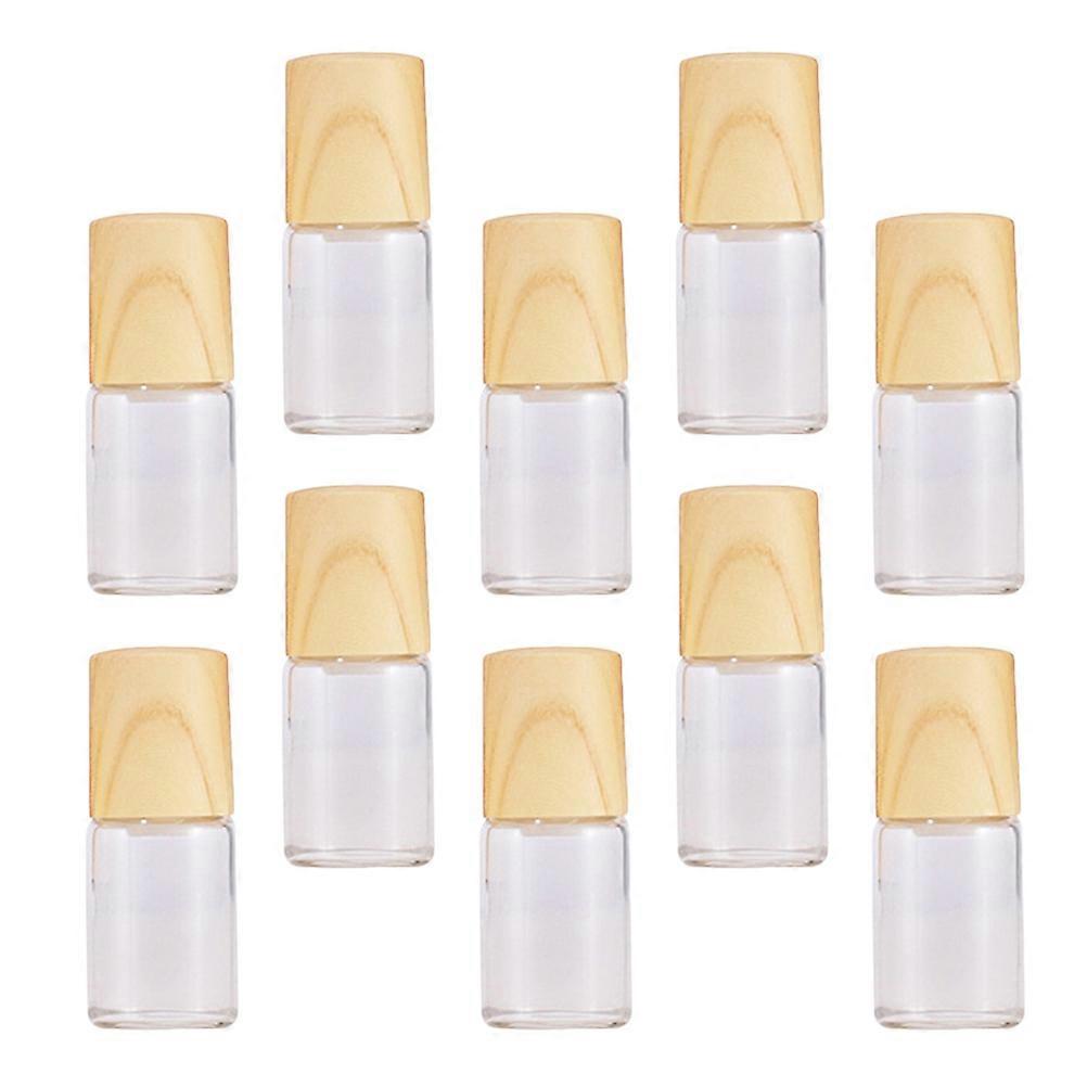 Glass Roller Bottles for Storage 30Pcs Refillable 2Ml Roll on Oil Bottles